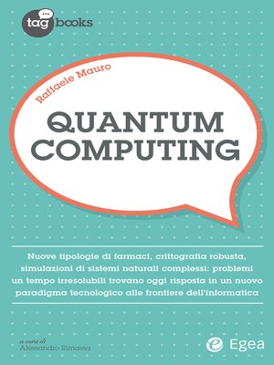 cover image of Quantum Computing